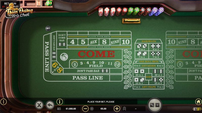 Giới thiệu tổng quát về Craps TDTC